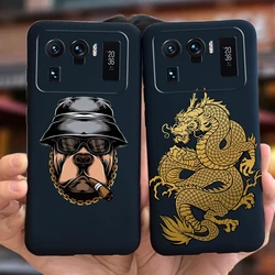 For Xiaomi Mi 11 Ultra Case Cool Fashion Back Cover For Xiaomi 11 Ultra Mi11 11Ultra Phone Cases 6.81'' Fundas Shockproof Bumper