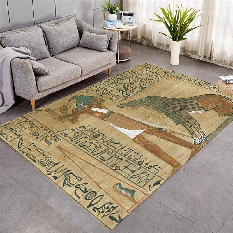 Dunhuang Wandbild bedruckte Teppiche Home Wohnzimmer 3D-Farbdruck Raum dekoration Tür matte rutsch feste wasch bare kleine Teppich