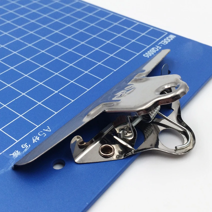 Clip plano de mariposa A4/A5/A6, almohadilla de escritura, abrazadera, carpeta de archivos, oficina, escuela, papelería, portapapeles, carpetas, 1