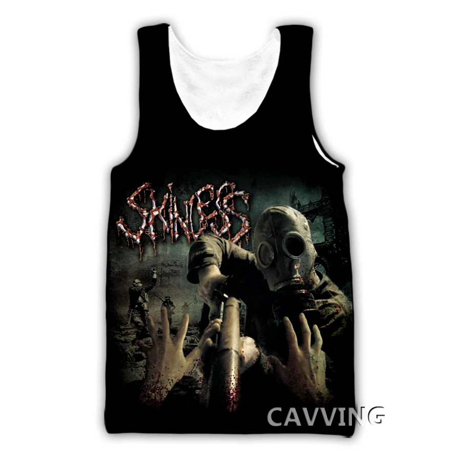 CAVVING 3D Printed  Skinless Band  Tank Tops Harajuku Vest Summer Undershirt Shirts Streetwear for Men/women