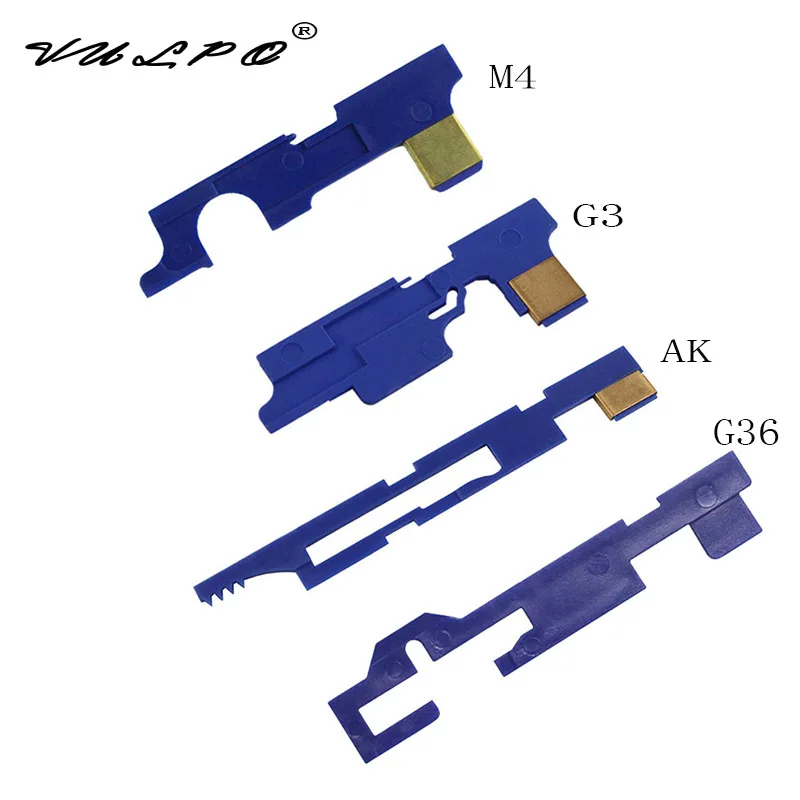 VULPO Airsoft Reinforced Selector Plate For Airsoft AEG M4/AK/G36/G3 Series