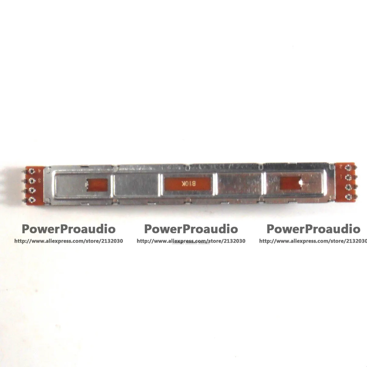5PCS 12.8 ซม.128 มม.ศัตรู Behringer X32 ผสม B10K คู่ผสม Potentiometer 4 + 4 8 ฟุต 13MMT Potentiometer เลื่อน