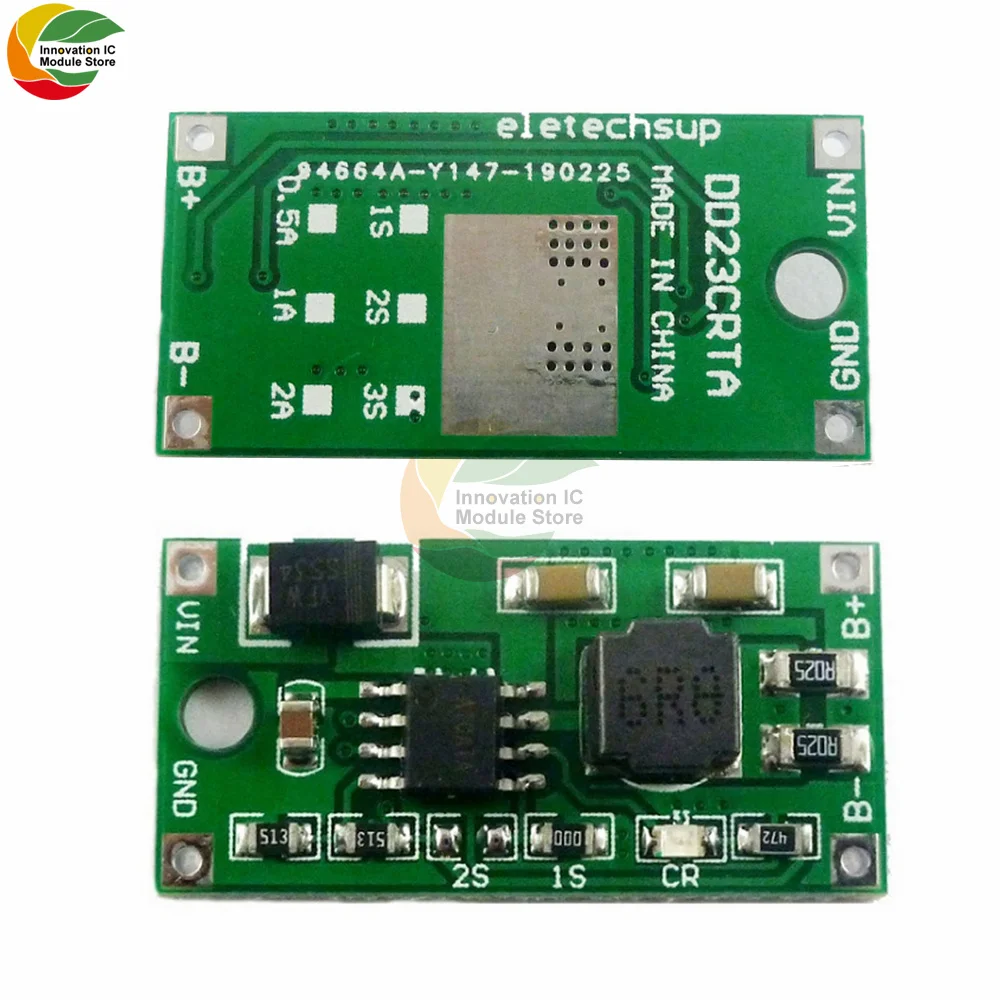 2A Multi-zelle Synchron Schritt-unten Lithium-Batterie Lade Modul DC 5-23V zu 4,2 V 8,4 V 12,6 V 3,7 V 7,4 V 11,1 V Lithium-Batterie