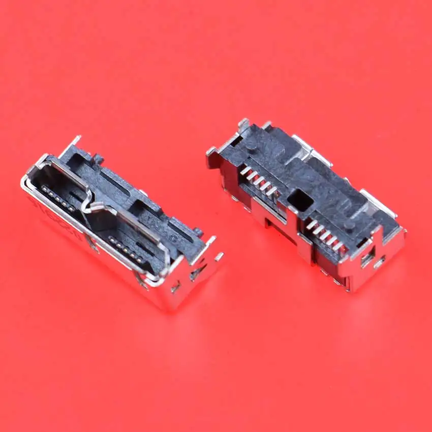 Cltgxdd 1PCS Micro USB 3.0 B Type SMT DIP 10Pin Female Socket Connector Charging Port for Mobile Hard Disk Drives Data Interface