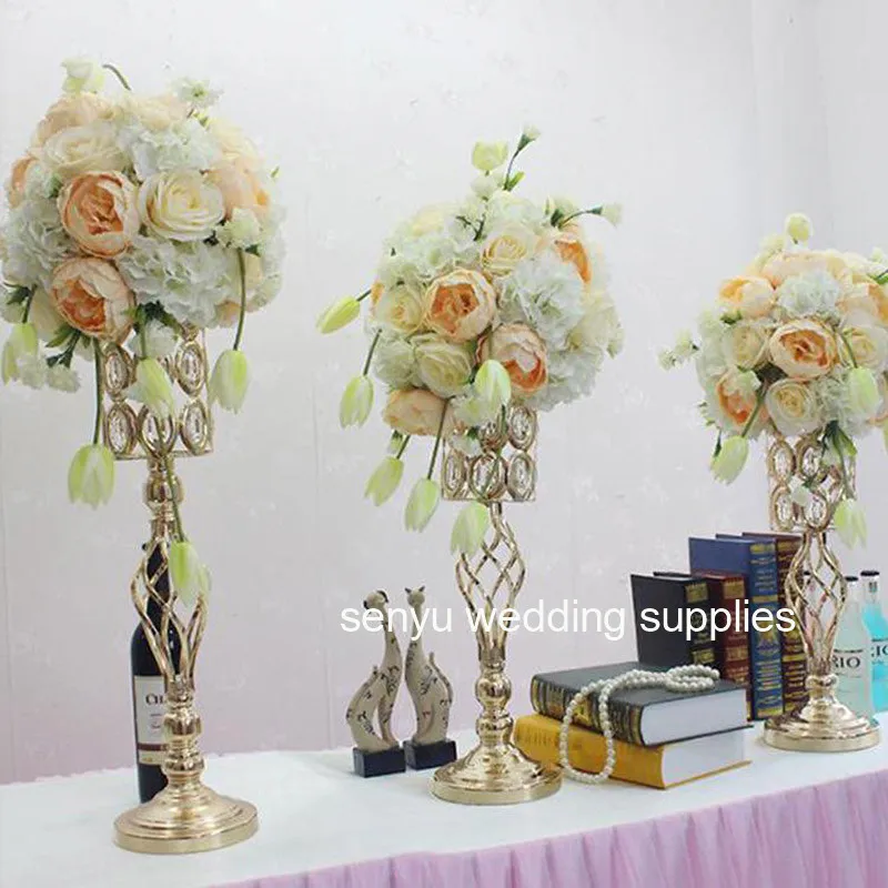 

Crystal wedding Chandelier flower floral stand Candelabra,wedding table candelabra centerpiece table senyu0946