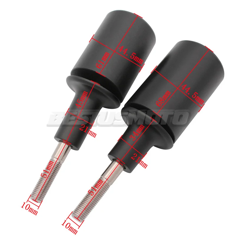 Motorcycle Frame Sliders Crash Falling Protection For Kawasaki Ninja ZX6R ZX-6R ZX-6RR ZX636 2013 2014