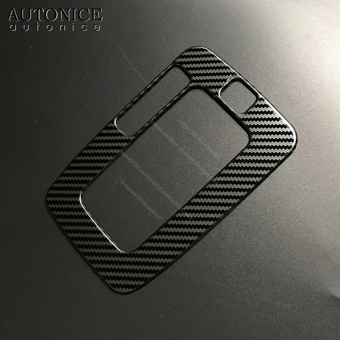 For Mazda BT-50 BT50 2012 2013 2014 2015 2016 2017 2018 2019 LHD Carbon Fiber Color Stainless Auto Inner Gear Shift Panel Cover