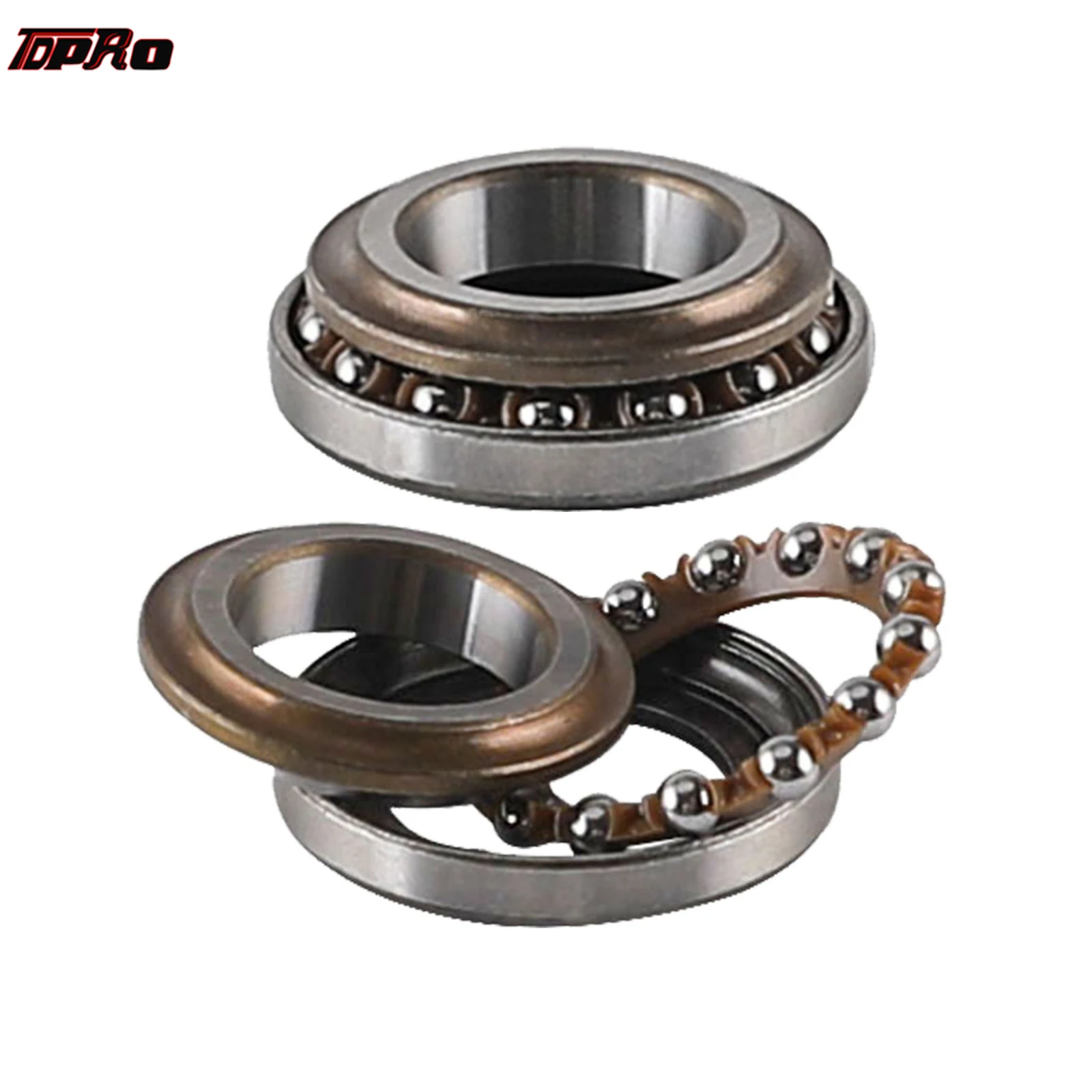 TDPRO Steering Head Stem Bearings Metal Rod Bearing Ring Set For Honda CRF 50cc 90c 125cc 250cc Dirt Pit Bike ATV Quad Buggy