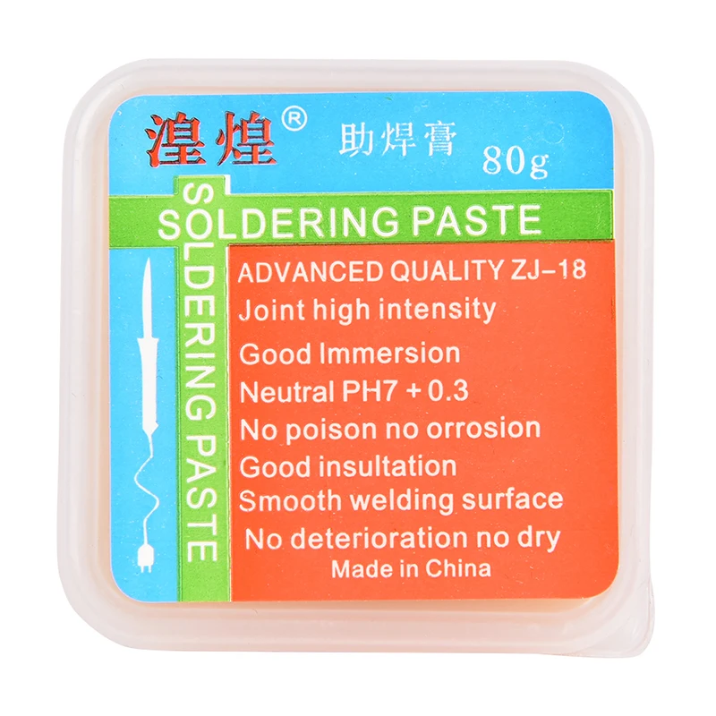 1pc 80g Rosin Soldering Flux Paste Solder Efficient Welding Grease Facilitate Soldering Wetting Agent Cream