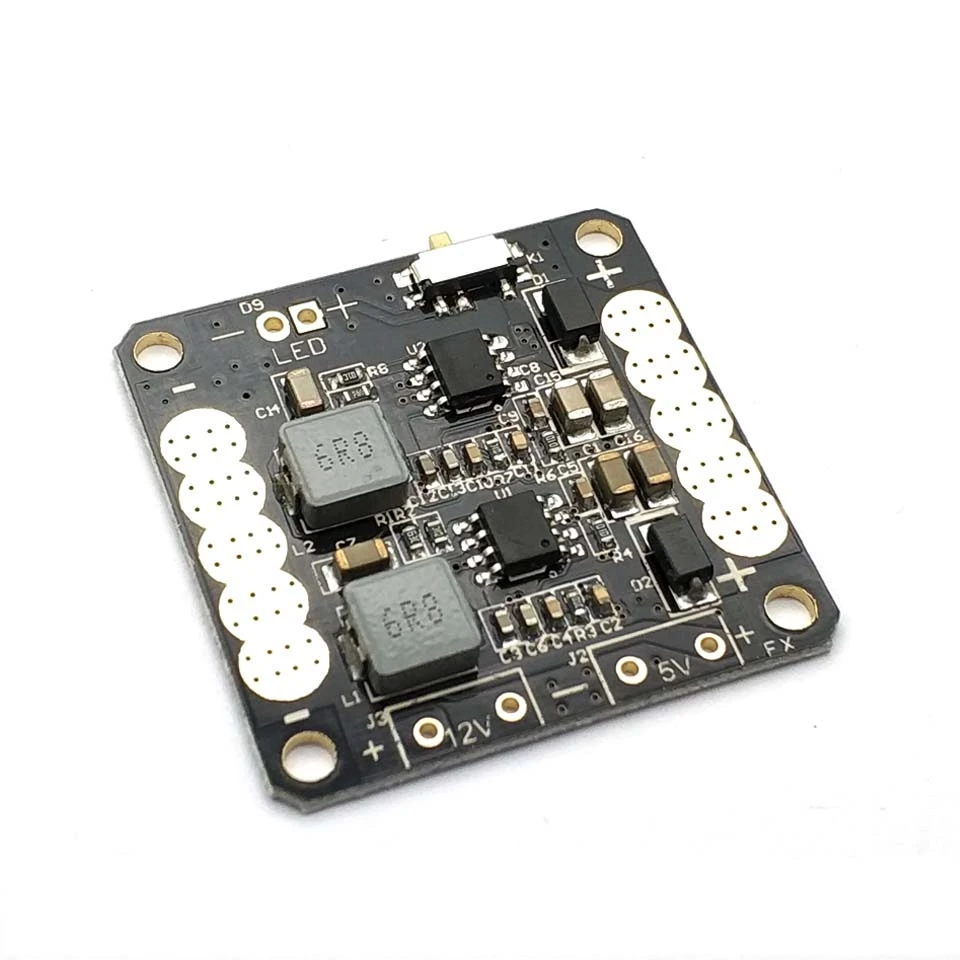 Mini Placa de distribución de energía V3.1, PDB con BEC 5V y 12V, para cuadricóptero multicóptero