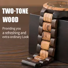 Wooden Men’s Watch with Luminous Hands #3