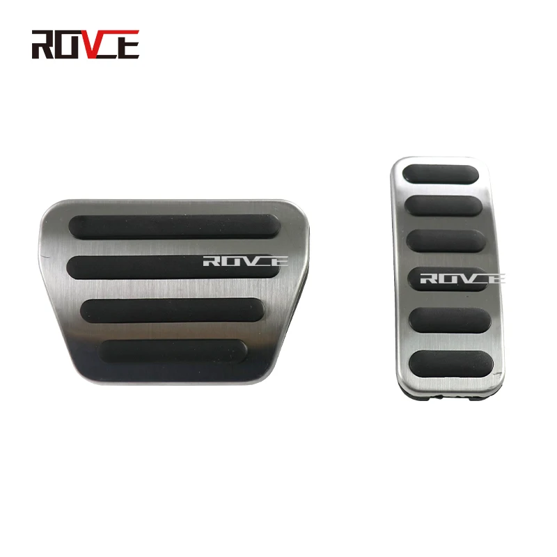 ROVCE Car Accelerator Footrest Pedal Brake Clutch Pad Accessories For Land Rover Defender 2020 Year L663