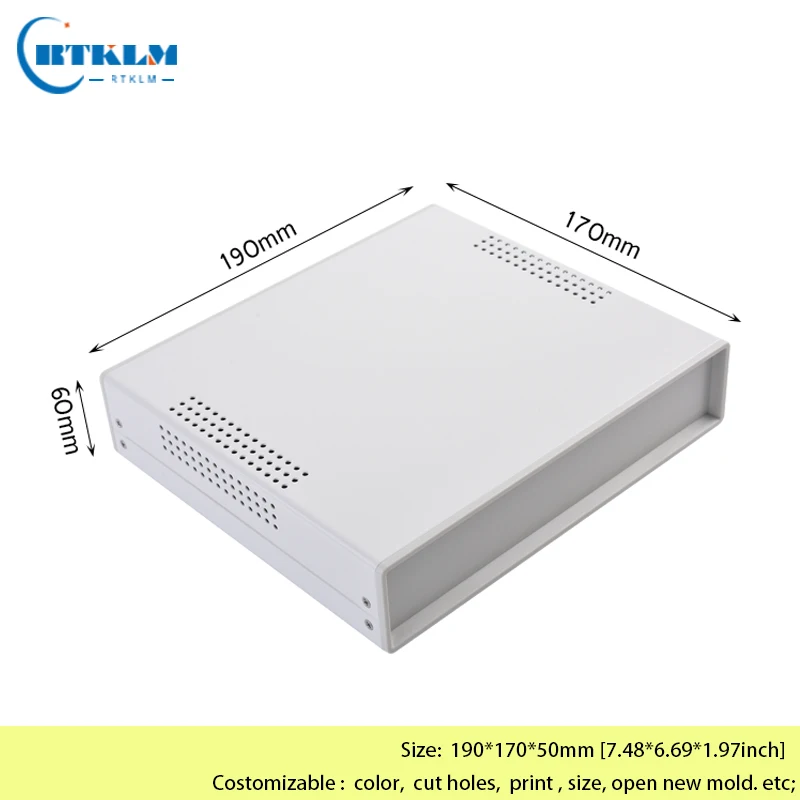 Iron project box diy junction box abs plastic panel iron diy enclosures for electronics metal box distribution box 190*170*50mm