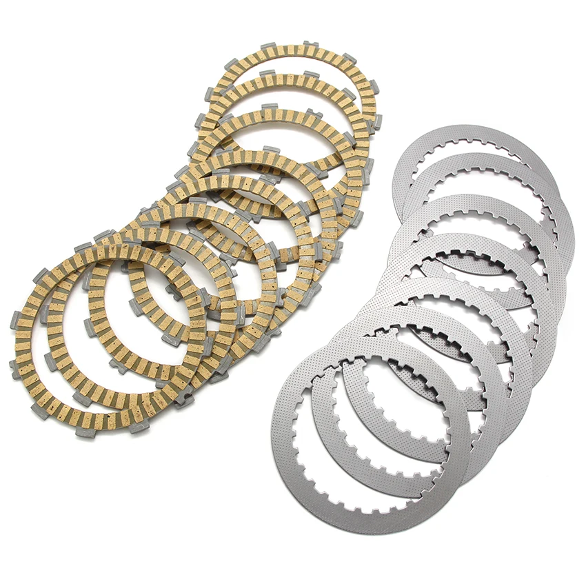 دراجة نارية قابض احتكاكي لوحات لهوندا CRF450X 2005 2006 2007-2017 CRF450 XRL OEM: 22201-MEB-670/22201-MEN-670 22321-KZ3-690 #2