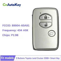 CN007231 B77EA per Toyota Land Cruiser 2008 Smart Key P1 98 4D-67 Chip 433MHz keykeyless Go PCB A433