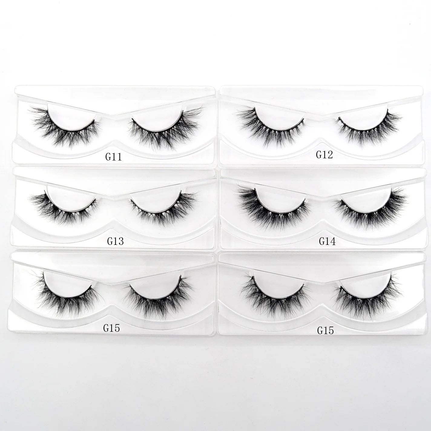 Wholesale Lashes 30/60/100 PCS Visofree 3D Mink Eyelashes Makeup Thick Mink Lashes in Bulk Natural False Eyelashes Wispy Lashes