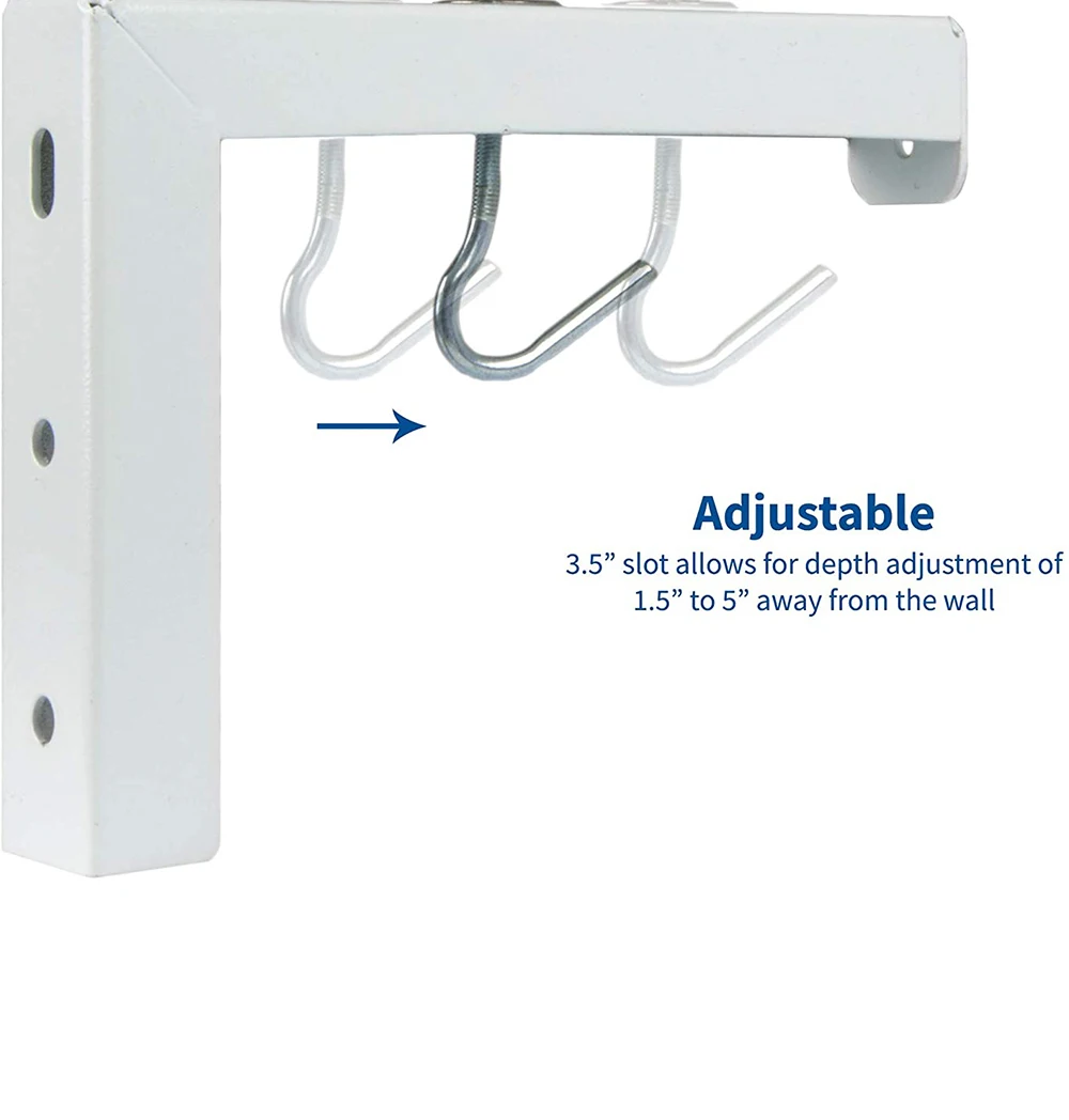 Hdaypro universal verstellbarer Projektor Bildschirm montage Haken Projektion Wandbehang L-Halterung Film Bildschirm Vorhang halterung Haken