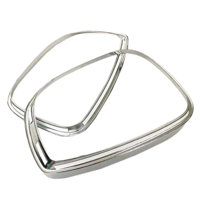 2Pcs Car ABS Chrome Rearview Mirror Rain Eyebrow Covers Trim For Mazda CX-5 CX5 2017 2018 Side Mirror Sun Rain Visors Cover Trim