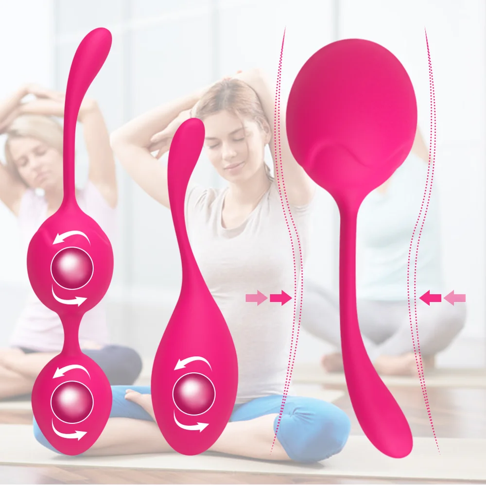 Kegel Balls Vibrator Vaginal Tighten Exercise Sex Toy for Women Silicone Ben Wa Ball Egg Massager Shrink Adults Sex shop Geisha