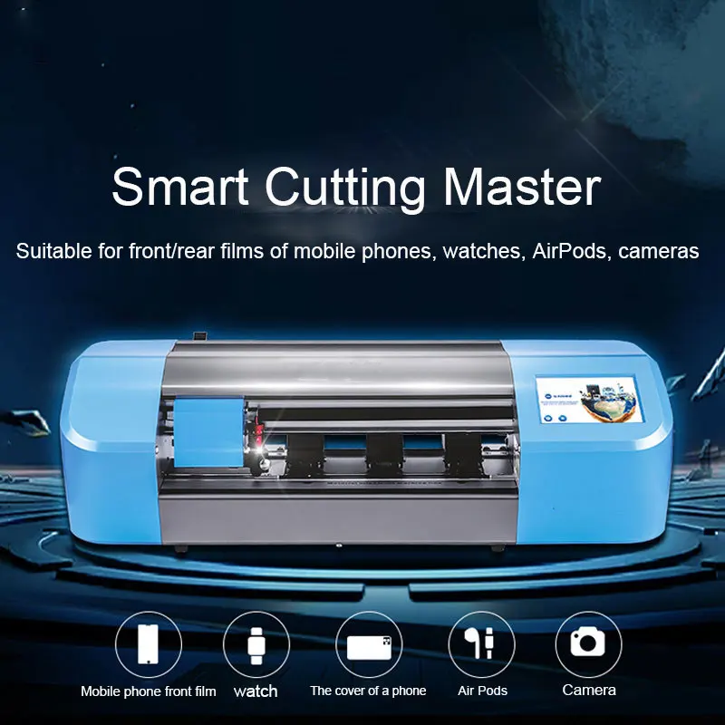 Smart Bluetooth Film Cutting Machine Mobile Phone Flat Glass Front And Rear Cover Protective Film Cutting Tool Cutting Machine