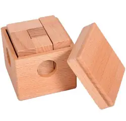 3D куб Soma деревянные головоломки игра игрушки