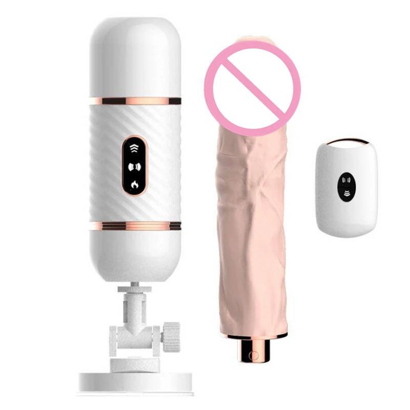 Automatic Heated Vibrator Sex Toys G-spot Pussy Pump Retractable Dildo For Women Suction Cup Penis Remote Control Sex Machine