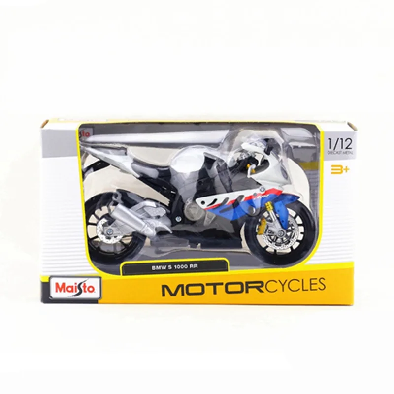 1:12 exquisite alloy 1000 RR motorcycle model,high-quality motorcycle collectible toys,decoration gifts,free shipping