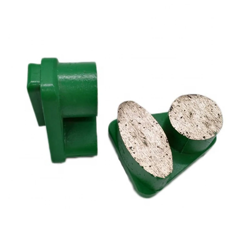 SCA02 Schwamborn قرص طحن الماس Scanmaskin لوحات طحن الخرسانة مع قطعة واحدة مستديرة وبيضاوية الشكل لتلميع الأرضيات