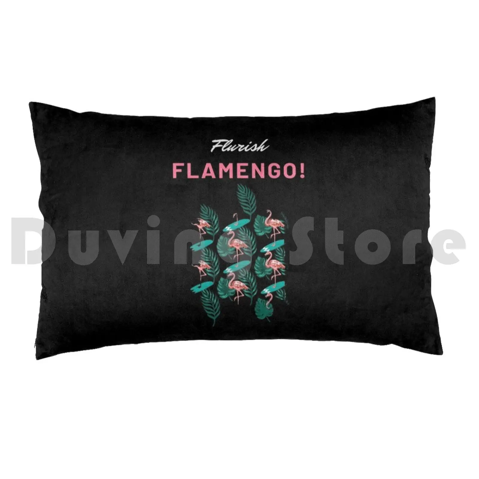 Flurish FlamengoPillow case Flamingo Flamingo Pink Flamingo Womanclothing Mamamingo Pink