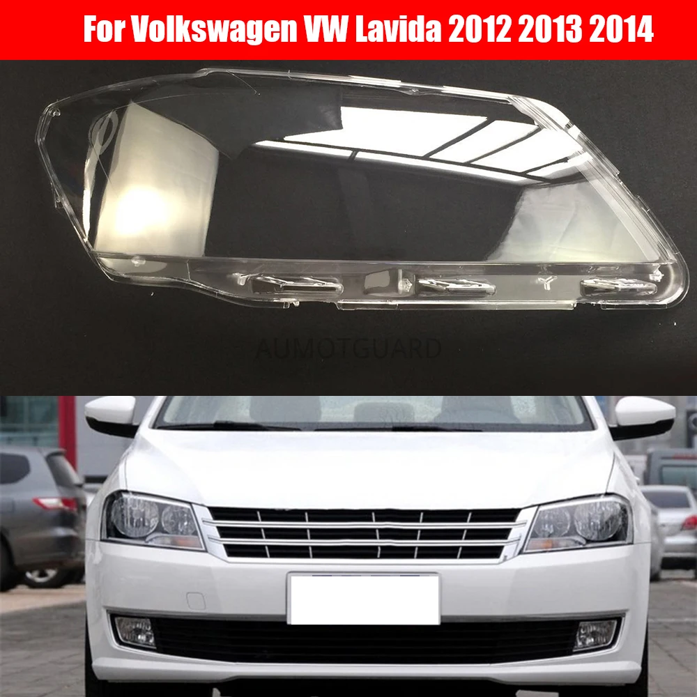 

Car Headlamp Lens For Volkswagen VW Lavida 2012 2013 2014 Transparent Car Headlight Headlamp Lens Auto Shell Cover