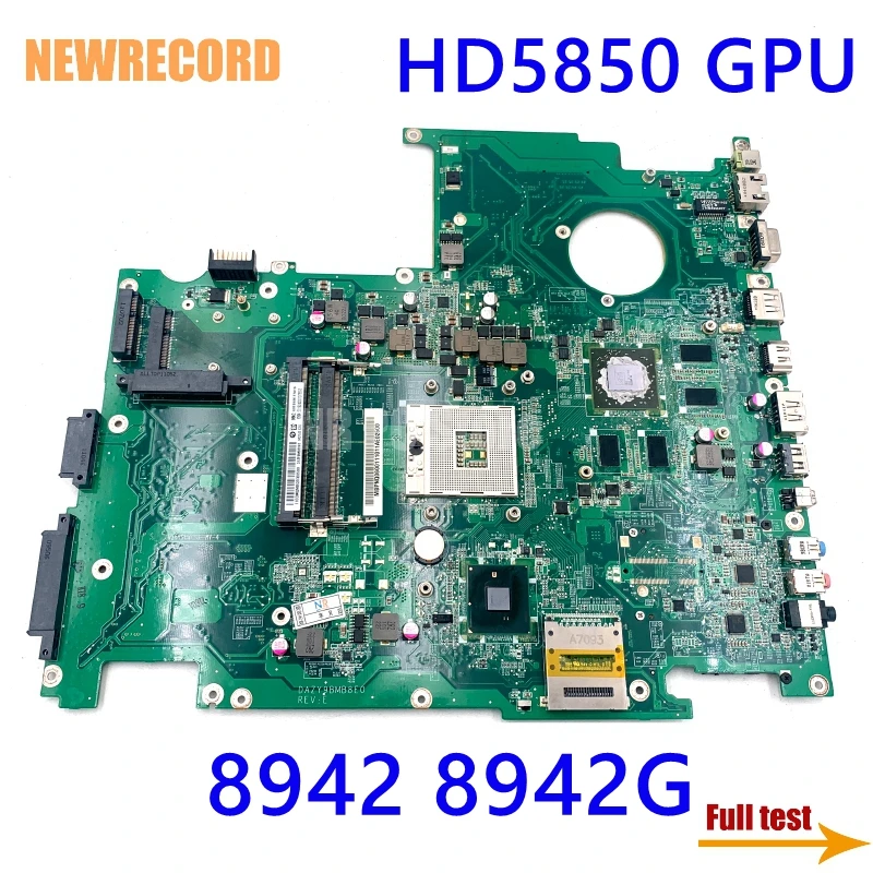 For Acer Aspire 8942 8942G DAZY9BMB8E0 MB.PNQ06.001 MBPNQ06001 Laptop Motherboard HM55 DDR3 HD5850 GPU Main Board