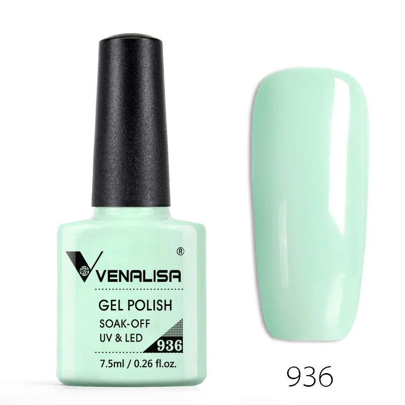 # 61508 Venalisa Gel Nail 7,5 ml Top Coat Top Base Coat Foundation voor UV Gel Polish Beste op Ali Nieuwe Stijl Nagellak Vernis