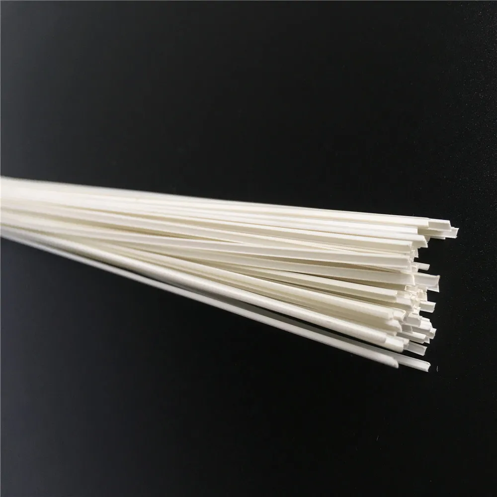 100pcs Scale ABS Smooth L-shape ,special Shape Dia 2mm 3mm 4mm Length 50cm Bar For Architectural Model Layout Making Materials