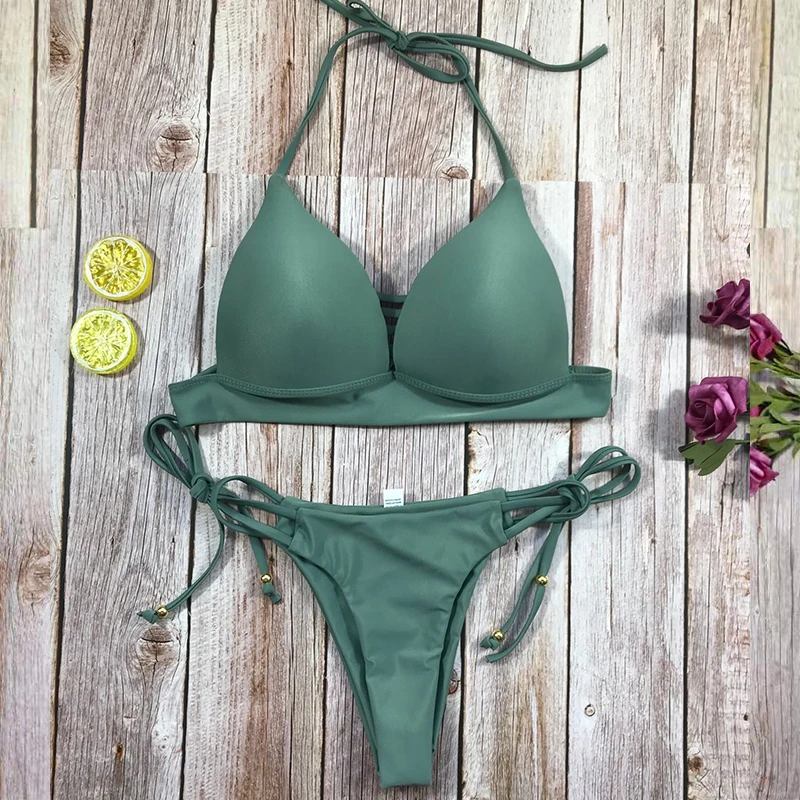 Dropshipping Sexy strappy split bikini