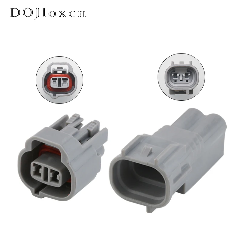 1/5/10/20/50 Sets 2 Pin Sumitomo Automotive Grey Male Female Waterproof Connector Fuel Injector Plug 6189-0033