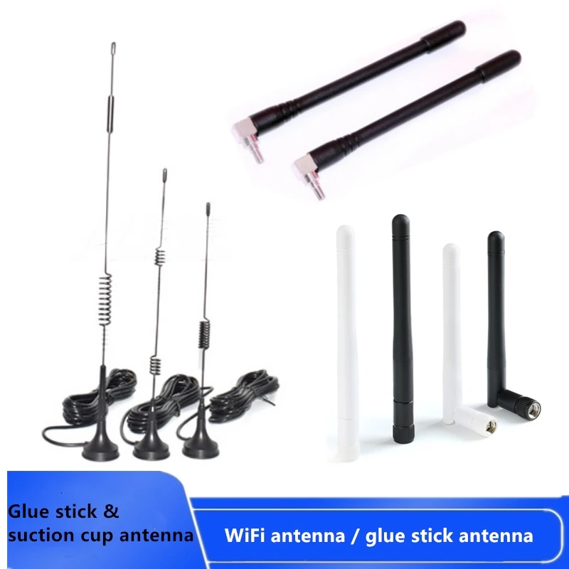 2 Pcs/Lot 4G LTE Antenna with TS9 or CRC9 Connector For Huawei E398 E5372 E589 E392 Zte MF61 MF62 aircard 753s 5dbi Gain CRC9-JW