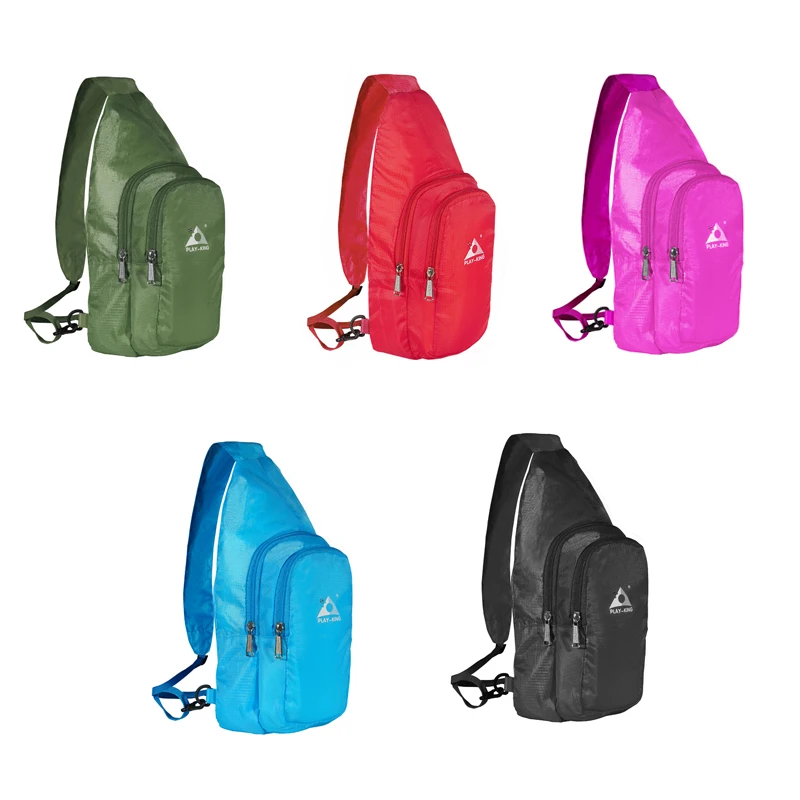 PLAYKING-marsupio pieghevole impermeabile per uomo e donna, borsa da corsa sportiva, marsupio, cintura da Jogging, accessori per il Fitness in