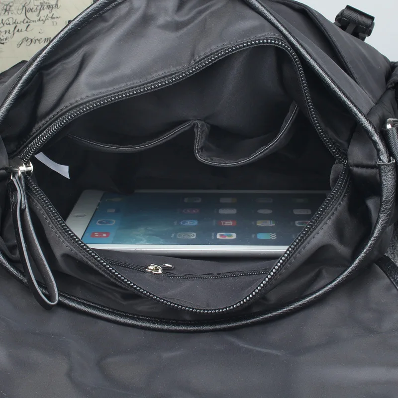 Sac à bandoulière en nylon imperméable pour hommes, sacs à bandoulière, décontracté, affaires, Oxford, voyage, initié