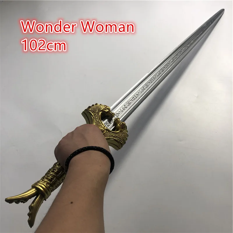 Anime 102cm Cosplay Movie Superhero Woman Sword  PU Prop Model Toy Halloween Role Playing Weapon Sword Prop