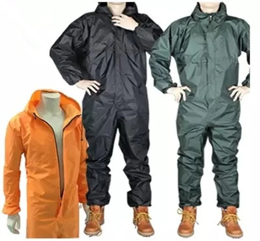 Fashion Motorcycle Raincoat /Conjoined Raincoat/Overalls Men And Women Fission Rain Suit Coat