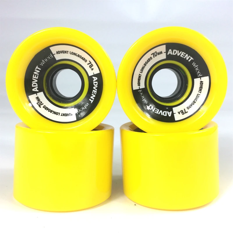 Skate Board Wheels Polyurethane High Rresilience Longboard Cruiser Special  Land Surfing Skateboard 78A Hardness 70mm*51mm Size