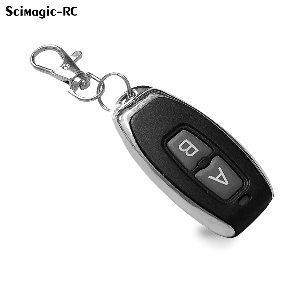 2 Buttons Garage Door Remote Control 433MHz 433.92 MHz Clone Fixed Code Transmitter 433 Gate KeyFob Hand Transmitter