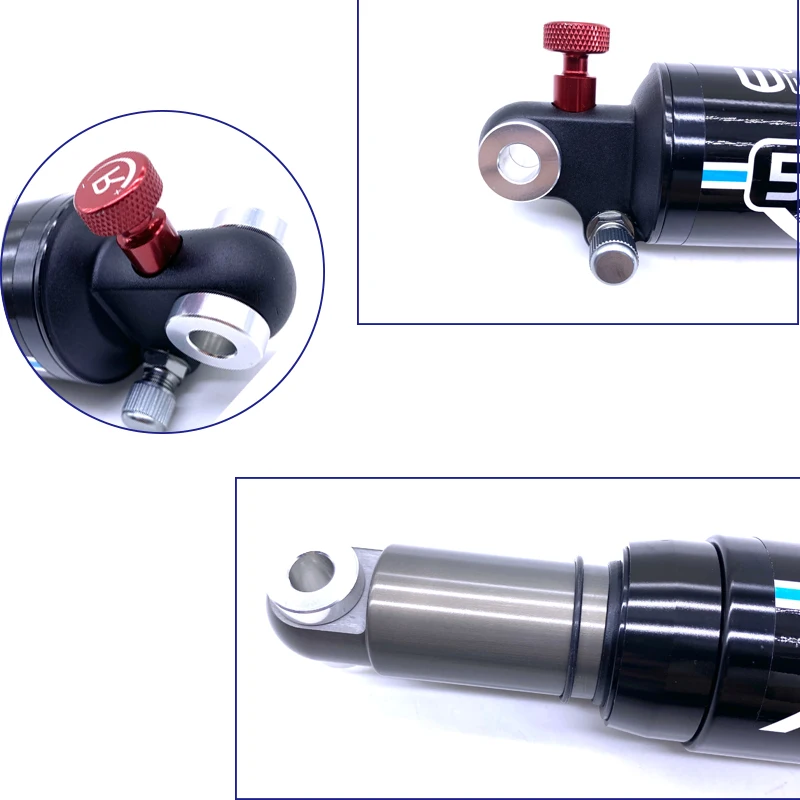 KS EXAform 562R Dual Air Shock Absorber for lithium electric bicycle scooter pure pneumatic shock absorber mountain Bike image 6