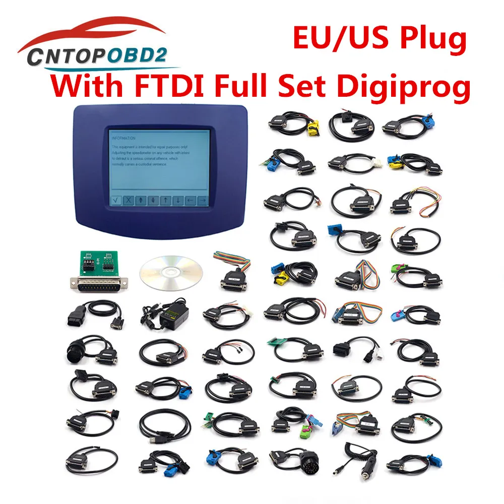 

Original Digiprog 3 V4.94 Full Set Digiprog3 OBD Version FTDI Chip KM Programmer Tool Digiprog3 OBD DIGIPROG With EU/US Plug