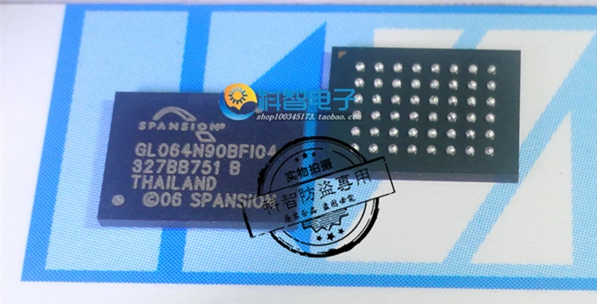 نوعية جيدة 1 قطعة S29GL064N90BFI040 GL064N90BFI04 GL064N90BF104 IC فلاش 64M مواز FBGA-48