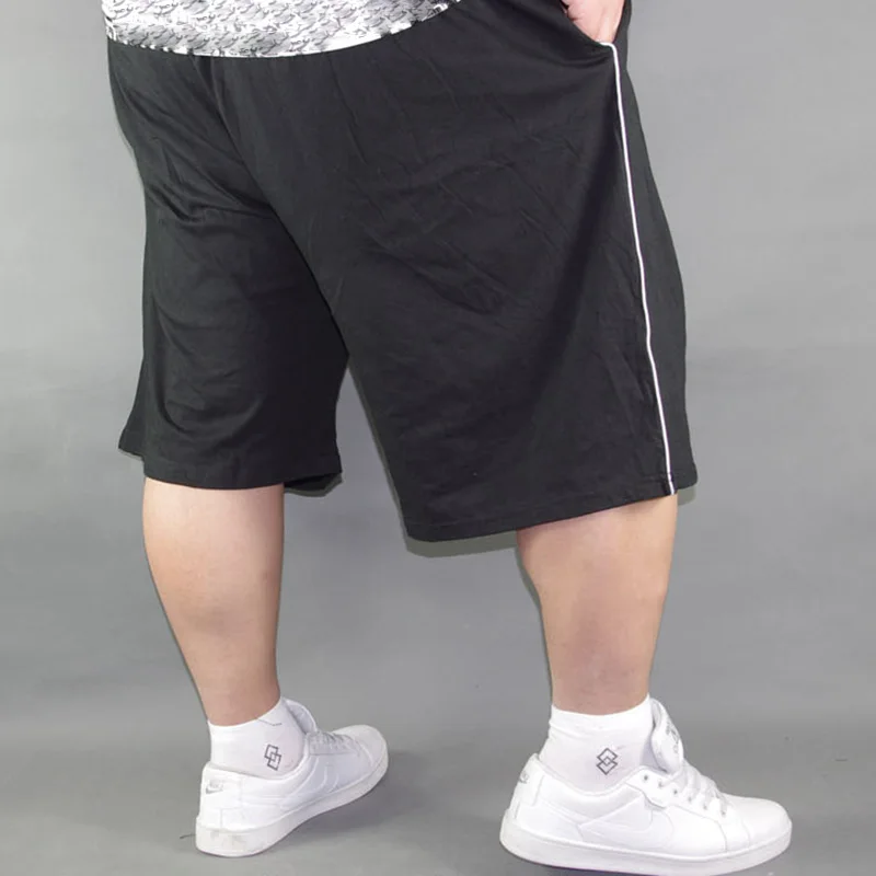 Pantalones cortos deportivos elásticos para hombre, shorts informales holgados de talla grande 8XL, 9XL, 10XL, cintura de 142cm, 60, color azul