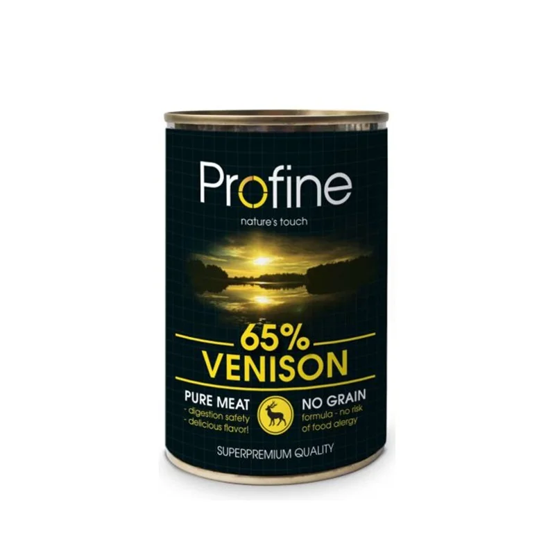 Profine tin deer 400 Gr dog food