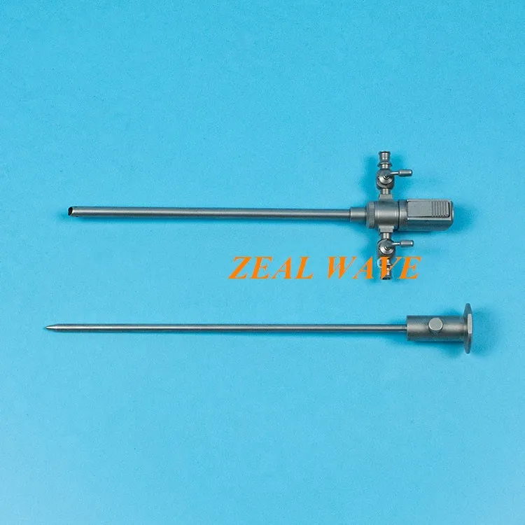 Arthroscopy Double Valve Scope Sheath Arthroscopy Trocar Tube Joint Trocar Equipped With Linfortek