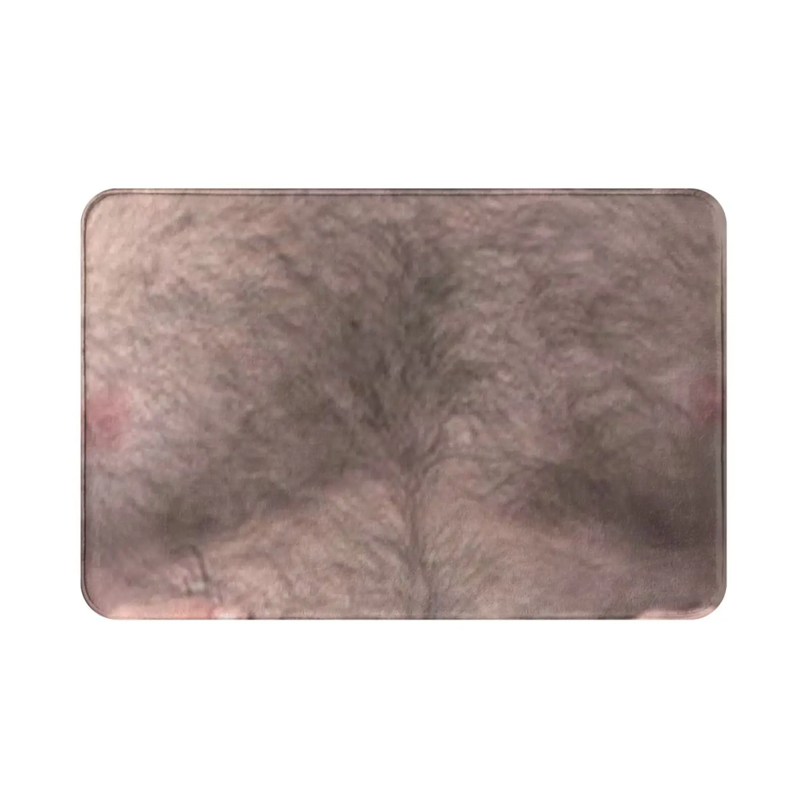 Hairy Chest , Funny Man And Fat Belly Bear Carpet Mat Rug Cushion Hairy Hairy Chest Sexy Bear Bear Pride Bearded Man