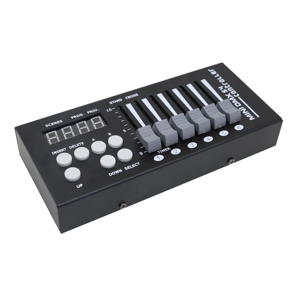 54ch dmx console controlador de iluminação palco dmx512 cabeça movente led par discoteca dj controlador para dmx luz palco par festa mostrar